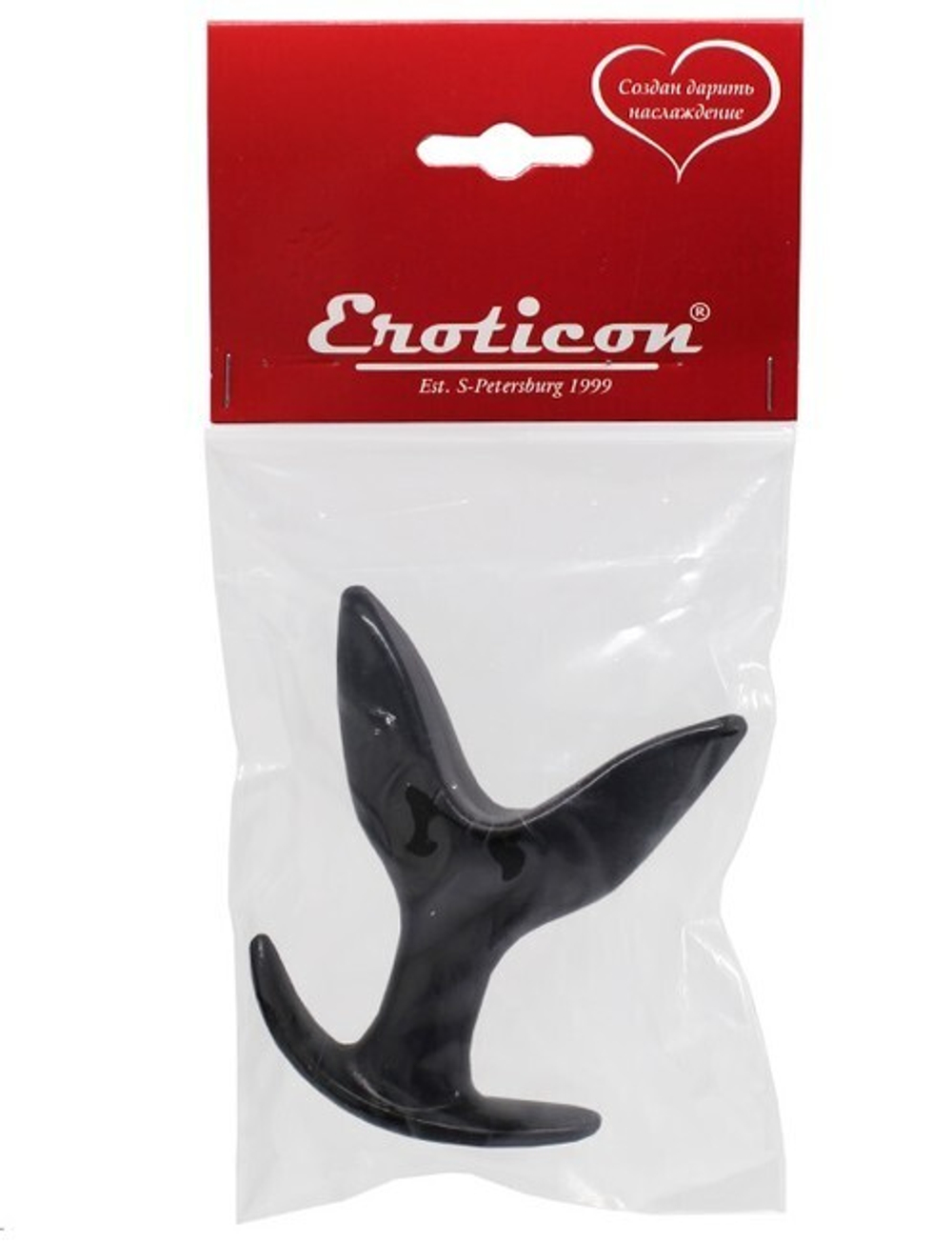 Анальная растягивающая пробка для ношения (Цвет: черный)