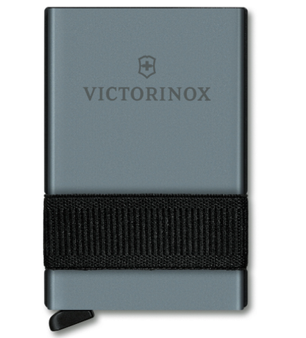 Швейцарская карта Victorinox Smart Card Wallet Sharp, серый, коробка подарочная