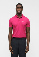EA7 Emporio Armani Футболка-поло - Розовый