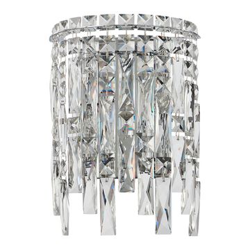 Настенный светильник Abril AP2 хром Crystal Lux