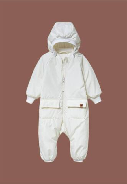 Демисезонный комбинезон экрю bloom
