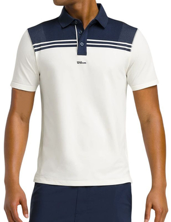 Мужское теннисное поло Wilson All Seasons - Бежевый