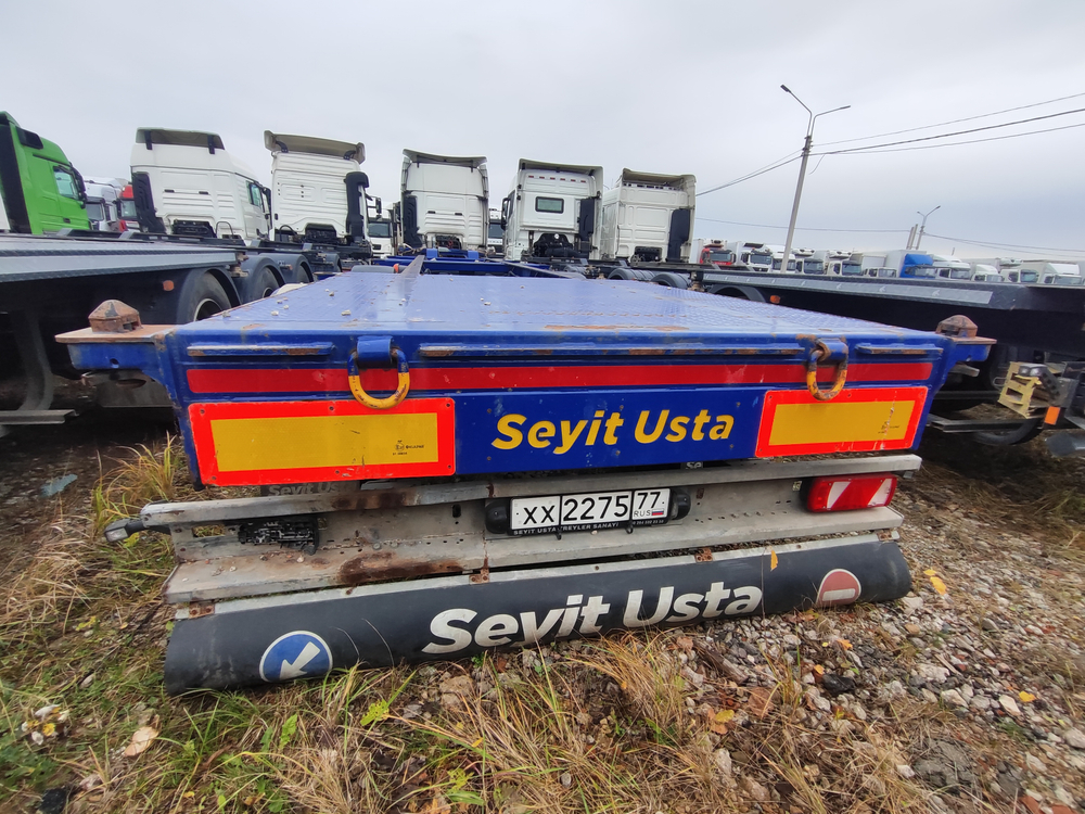 SEYIT USTA 14114 Полуприцеп контейнеровоз 4 оси 14114
