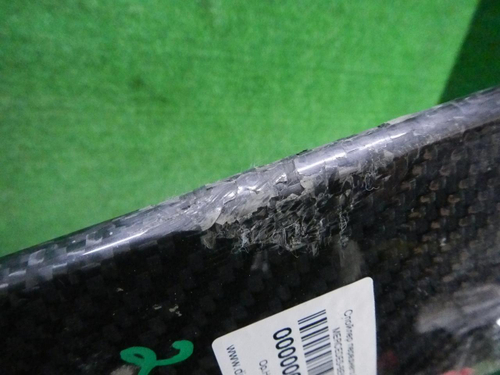 Юбка переднего бампера Mercedes GLE c292 (2015-2019) карбон