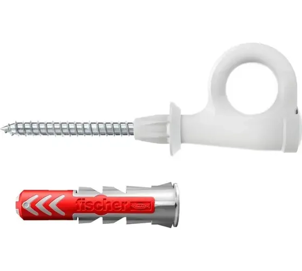 DUOPOWER 6X30 CCW K ДЮБЕЛЬ С ШУРУПОМ-ПЕТЛЕЙ блистер