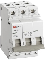 Автоматический выключатель  EKF M63MA6316C