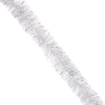 Мишура «Зимняя сказка» 2м, 9 см, Белый/Серебро