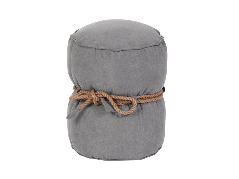 Пуф Кнехт серый