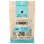 Vital Essentials, сублимированные необработанные лакомства для кошек, Minноу, 28,3 г (1 унция)