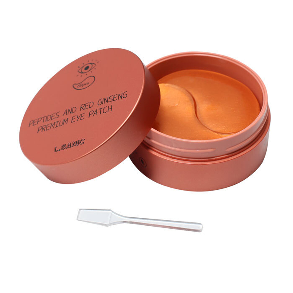 L.Sanic Патчи гидрогель.с пептид\экср.красн.женьшеня 60шт