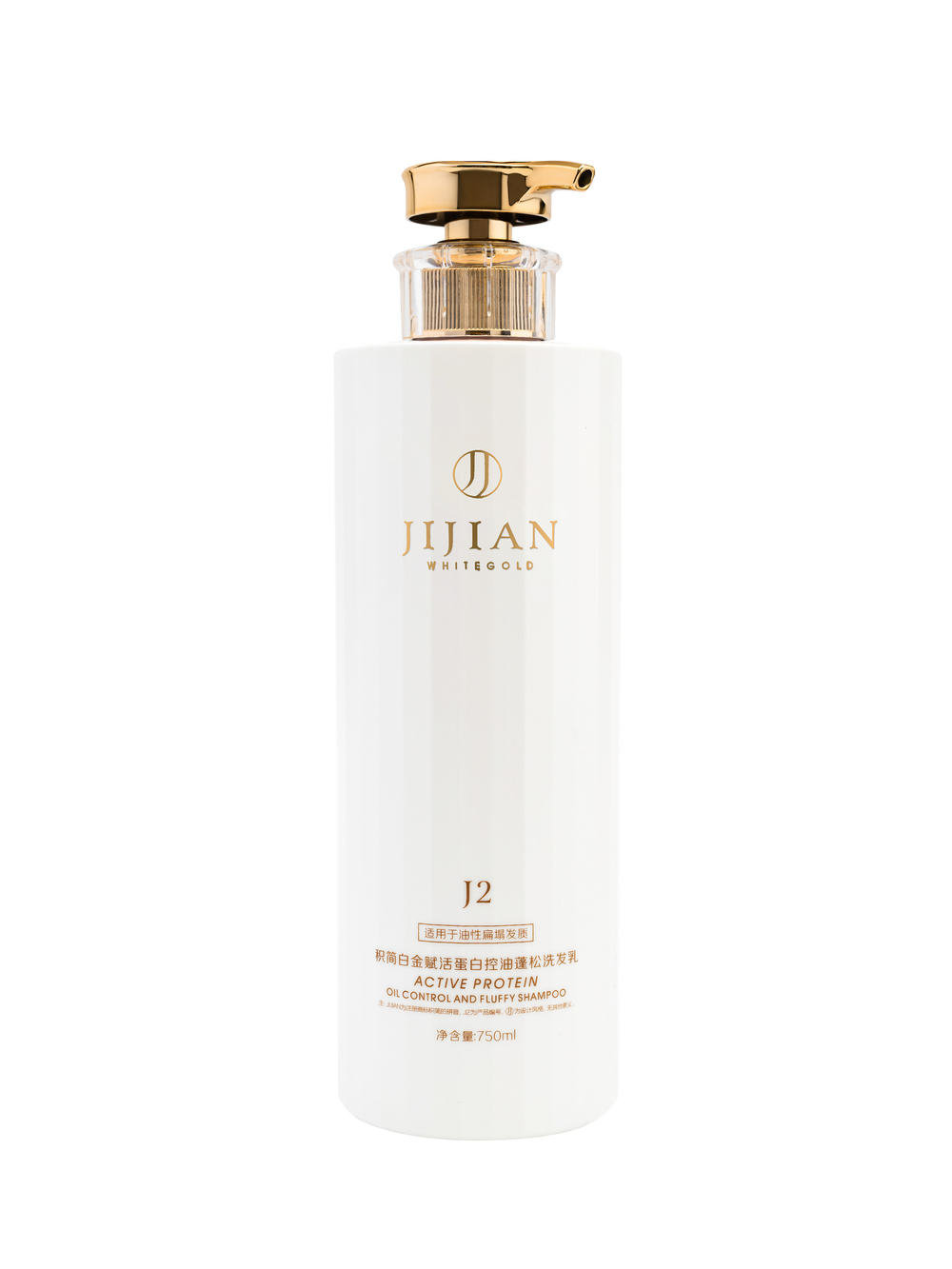 Шампунь JIJIAN ВОССТАНОВЛЕНИЕ с активным протеином Whitegold Active Protein Oil Control 750мл