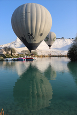 Памуккале на рассвете и Воздушные шары