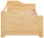 Кровать, 90х200, Тим, двуспальная, для детей и взрослых, тахта, с выдвижным спальным местом, деревянная, Dipriz