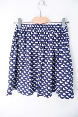 Юбка из хлопка с принтом на 11-14 лет