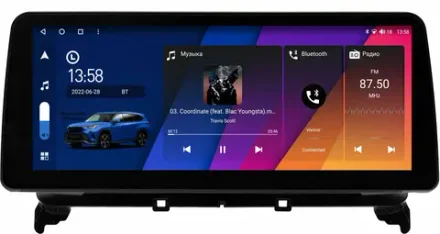 Магнитола Mercedes-Benz CLS 2010-2014 - Canbox H-Line 2196 монитор 12.3" QLED в стиле BMW на Android 10, ТОП-процессор, CarPlay, 4G SIM-слот
