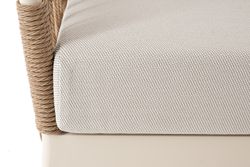 "Венеция" лаунж-зона из искусственного ротанга, цвет соломенный