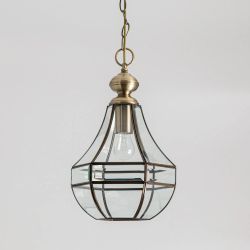 Citilux Гера-1 CL444110 Подвесной светильник витражный Бронза