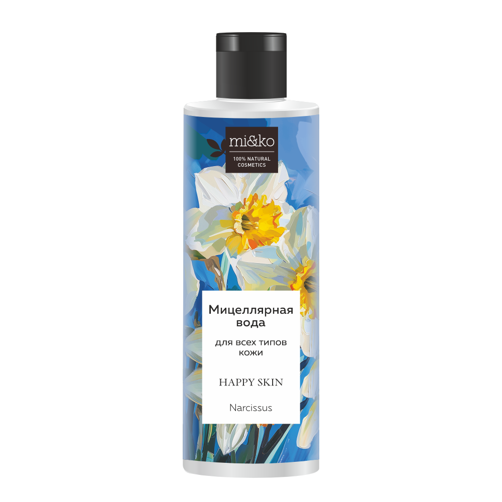 Мицеллярная вода Happy skin Narcissus 200мл, Mi&Ko