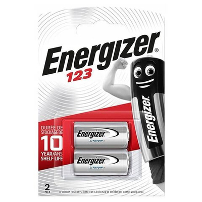 Energizer Lihium CR123 2BL 7638900168495