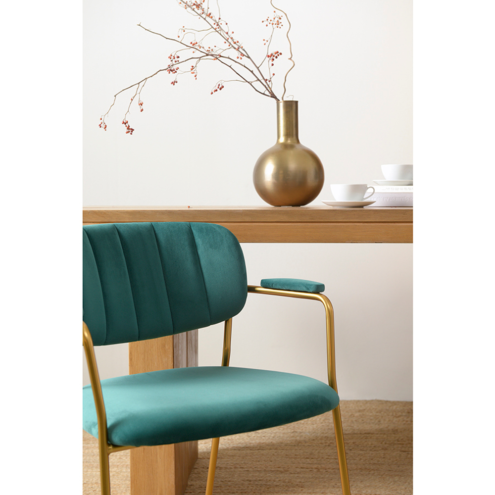 Кресло Berg Eirill темно-зеленое