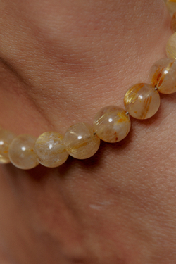 Браслет RUTILE из рутилового кварца