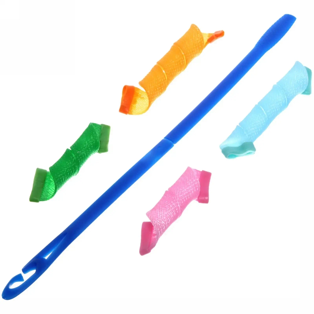 Бигуди magic leverage «Волшебные спиральки» 18 шт. микс размеров, d-20мм