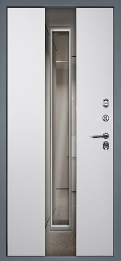 Стальная дверь "Император" с окном (терморазрыв 3к). Заказная модель.