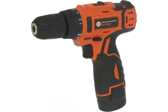 Аккумуляторный шуруповерт "КАЛИБР" ДА-12/2 76621