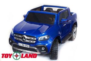 Детский электромобиль Toyland Mersedes-Benz X-Class синий