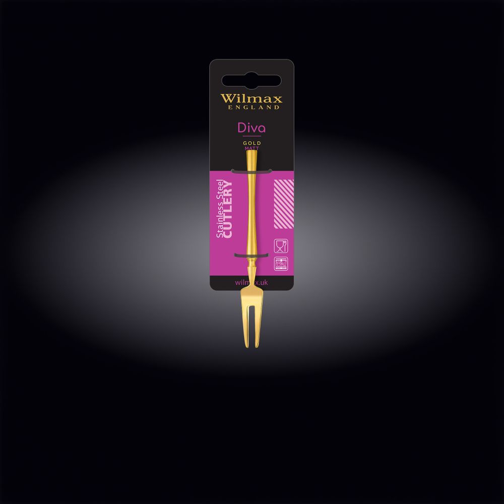 Вилка для улиток 11,5 см на блистере WL‑999573/1B