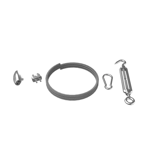 Трос 25м с крепежом AISI 316