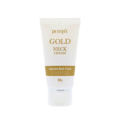 Petitfee Gold Neck Cream Омолаживающий крем для шеи с золотом, 50 гр