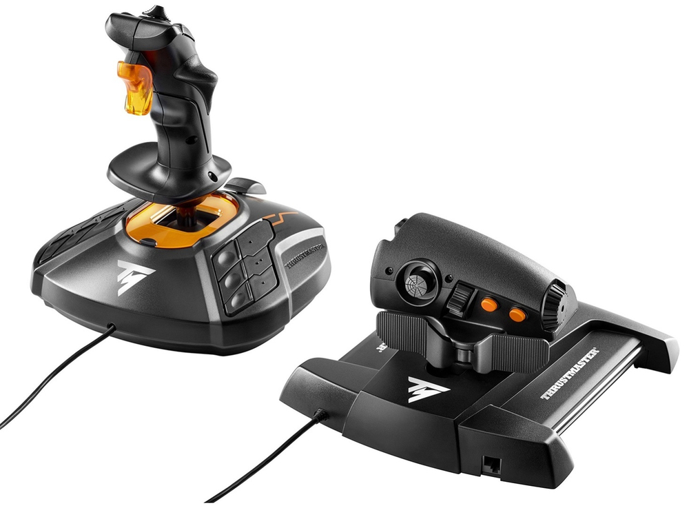 Игровой контроллер Thrustmaster T-16000M FCS HOTAS черный