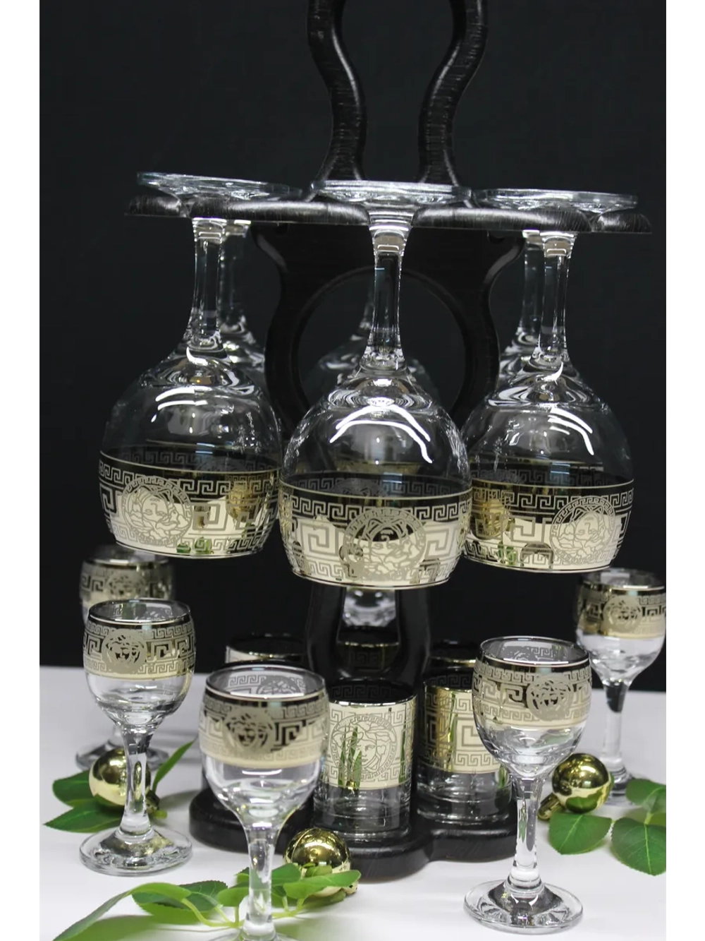 Барный набор 18 предметный с фужером