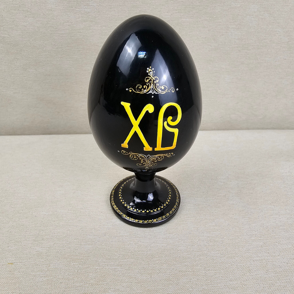 Яйцо сувенирное "Конек-горбунок"(ручная роспись Палех)