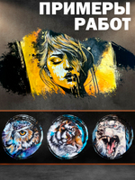 Комбо набор красок по ткани ( белая, чёрная, грунт белый) 20 мл