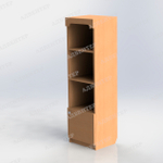 Стеллаж "Этюд" для детского сада