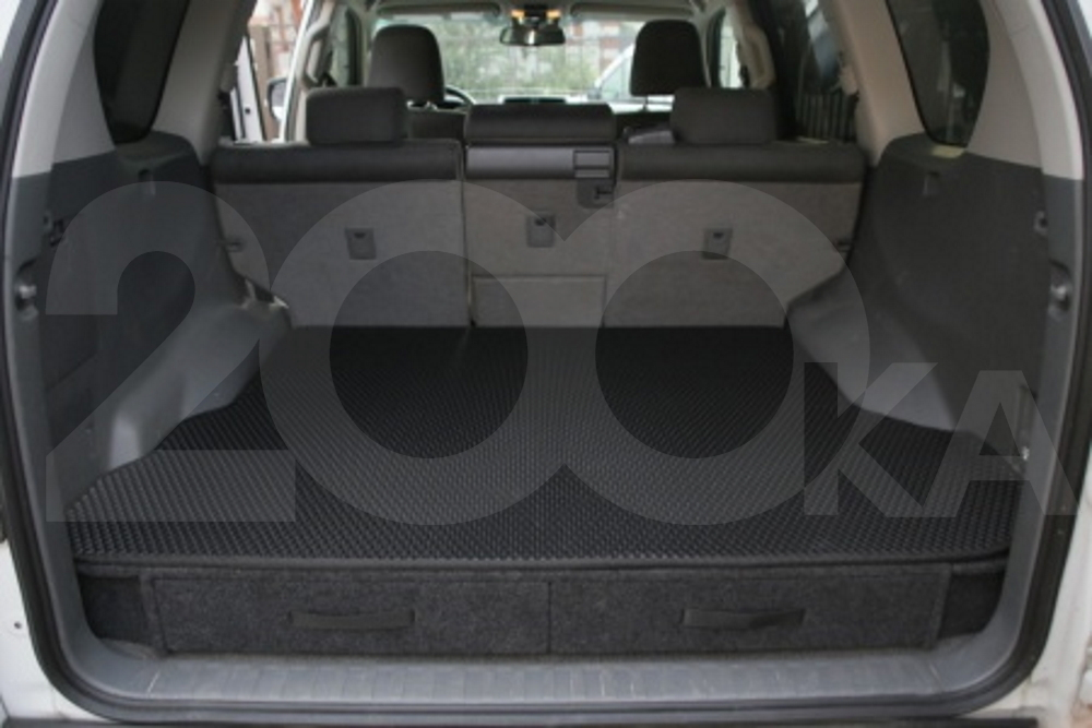 Коврик EVA на органайзер в багажник для Toyota Land Cruiser 200 2007-2021
