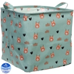 Корзина для хранения с ручками «ФРАТТИ БУМ», принт белочка, 33*33*33см (лейбл Селфи)