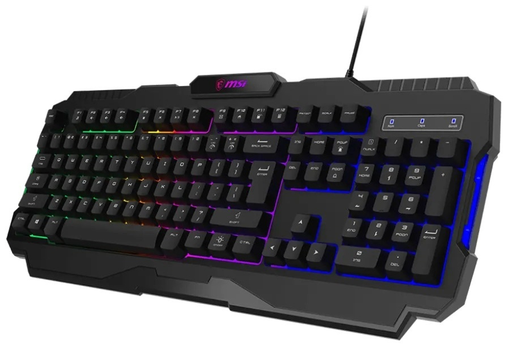 Клавиатура MSI FORGE GK100 черный