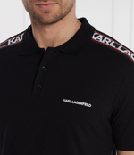 Поло Karl Lagerfeld - черный(241M2206)