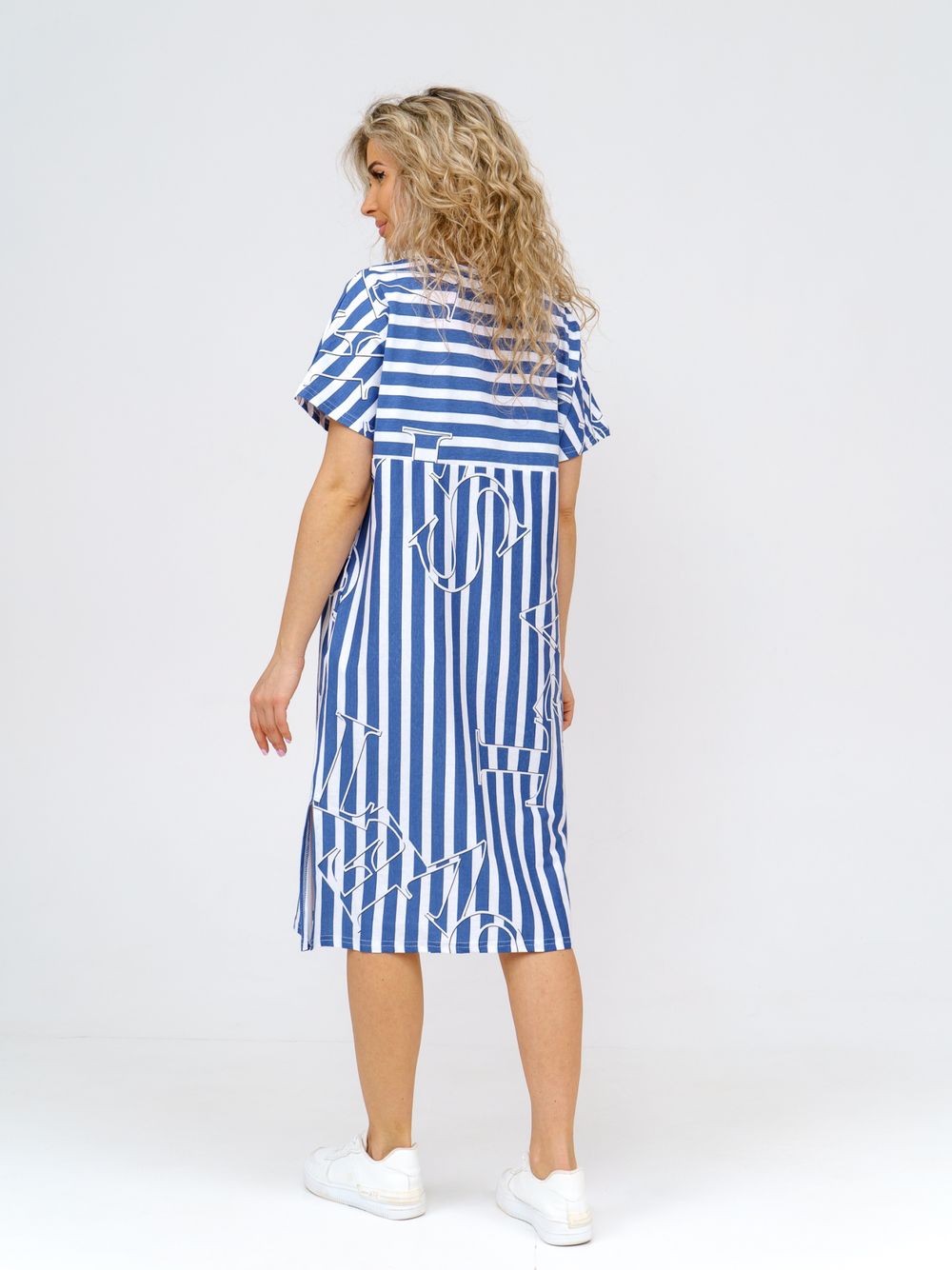 947 Платье "Синий" SveTekst (Акция)