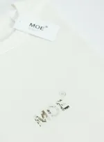 Футболка Logo Камень Женская Белая