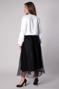 Жакет женский 4353ВП, белый #429Беа044353ВП