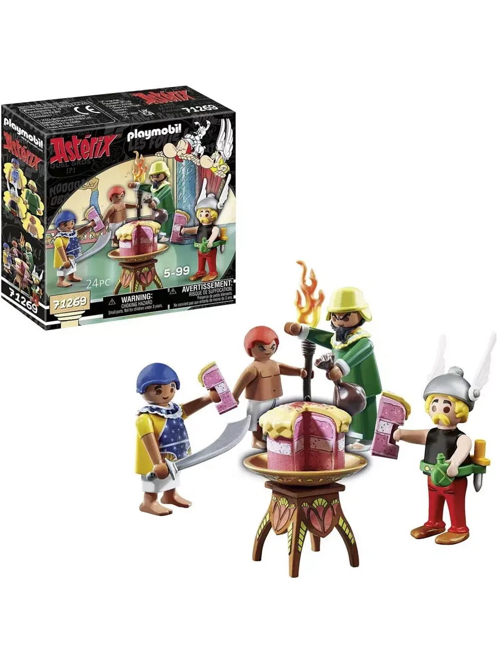 Набор Астерикс Отравленный торт Амонбофиса Playmobil 71269