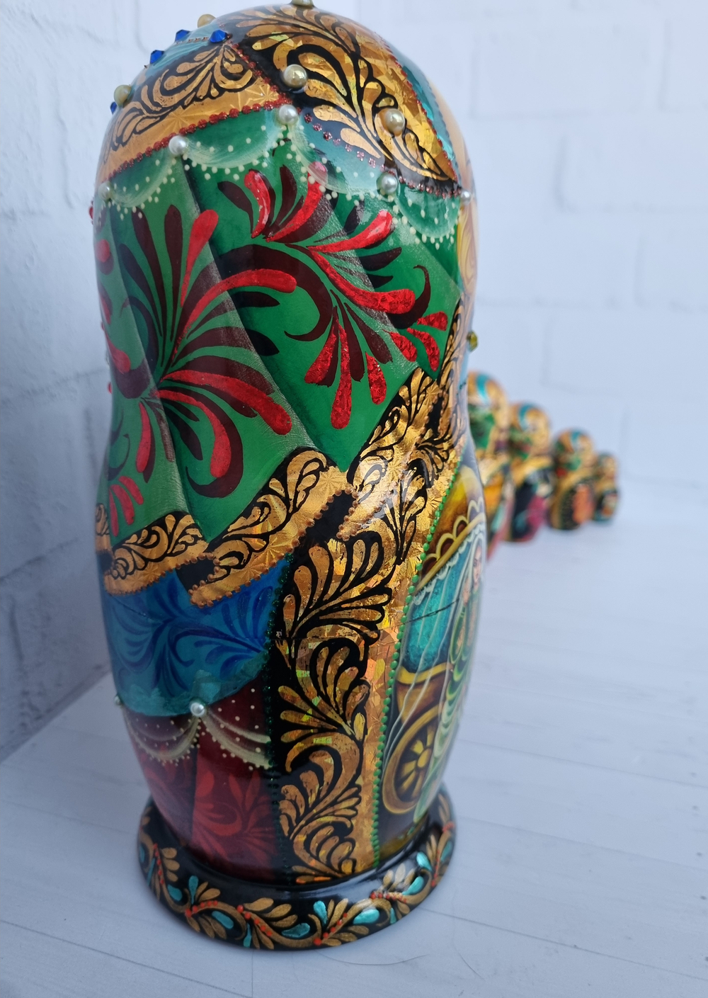 Матрешка "Сказка о золотом петушке" 7 мест