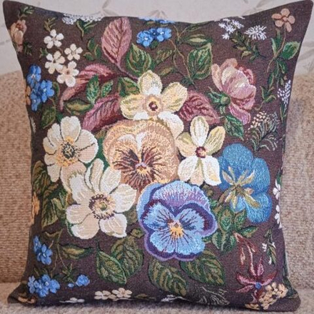 Гобеленовая наволочка "D. ФЕЙЕРВЕРК", Россия.