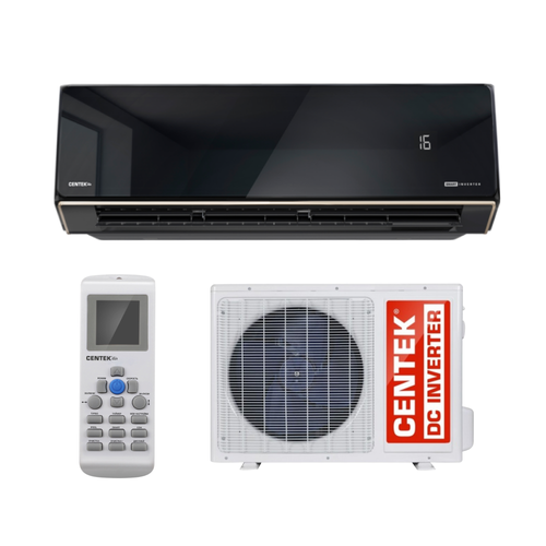 Сплит-система Centek CT-65Uxx (Black Mirror) Inverter CT-65U10