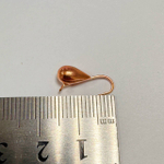 Мормышки капля вольфрамовые №5 1,83 гр . 1.5мм ( набор 10 штук) цена указана за 1 шту