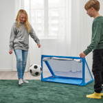 Игрушечные ворота IKEA SPORTSLIG (СПОРТЛИГ), Белый / Синий, 90x53x53